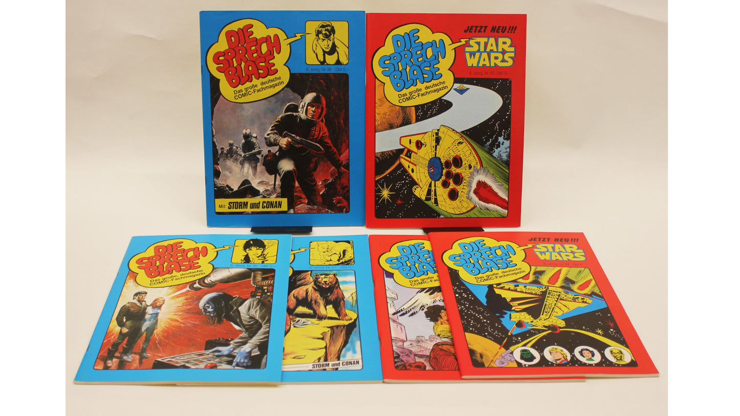 Sprechblase 6. Jahrgang komplett - Hefte 35-40