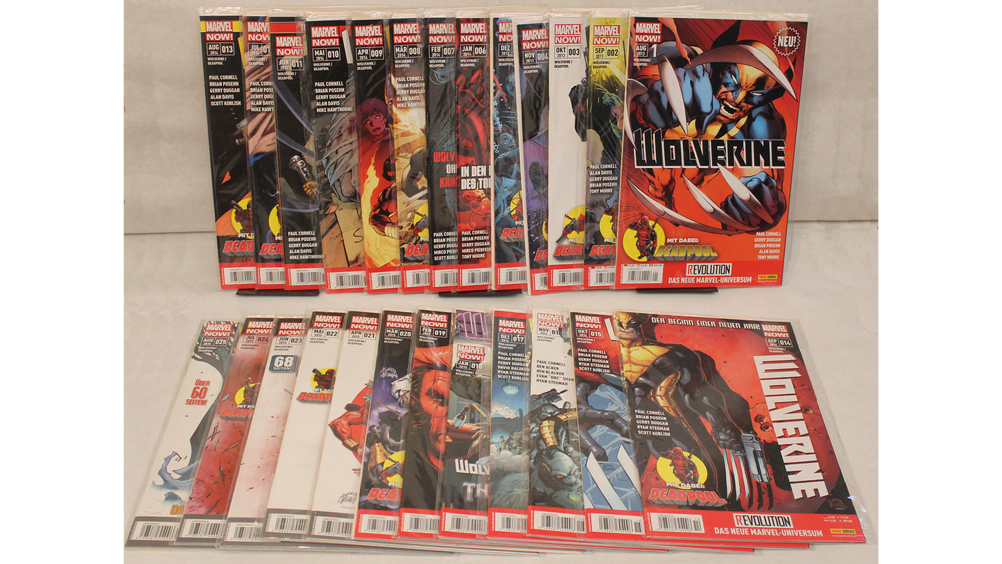 Wolverine / Deadpool 1-25 komplett