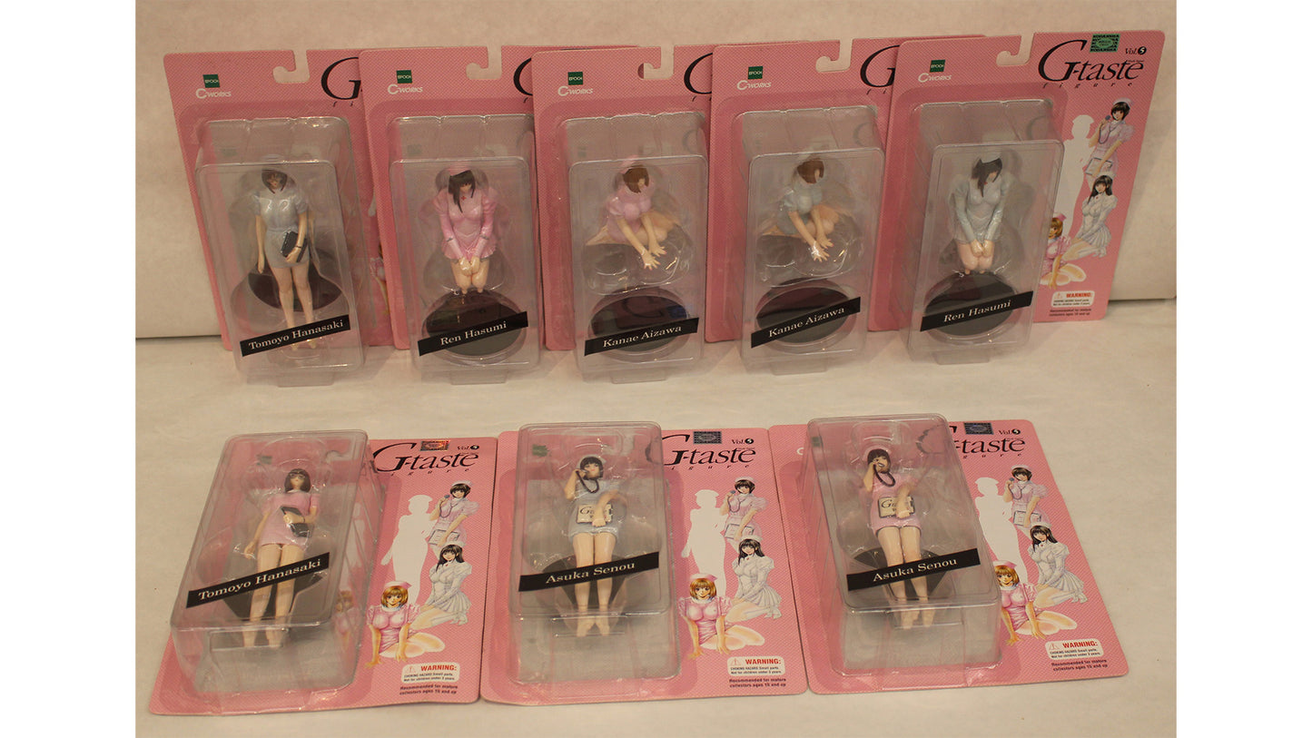 G-Taste - Vol.1 - Vol.5 komplett - 40 Figuren - Epoch Co.