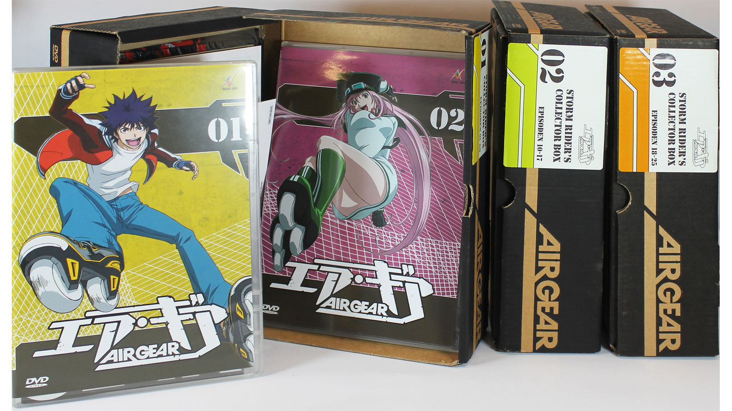 Air Gear Storm Rider's Collector Box 1-3 - DVD