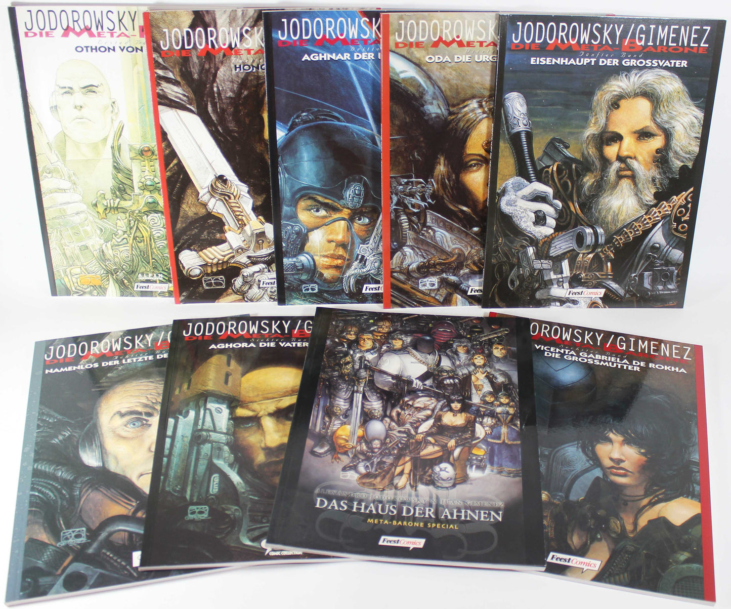 Jodorowsky und Gimenez: Die Meta-Barone 1-8 komplett + Special