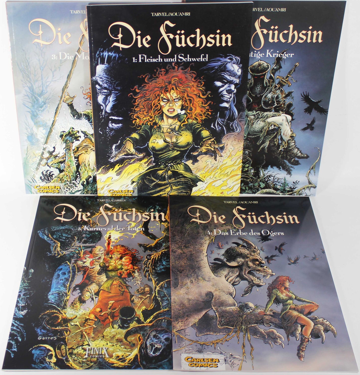 Tarvel und Aouamri: Die Füchsin 1-5 komplett