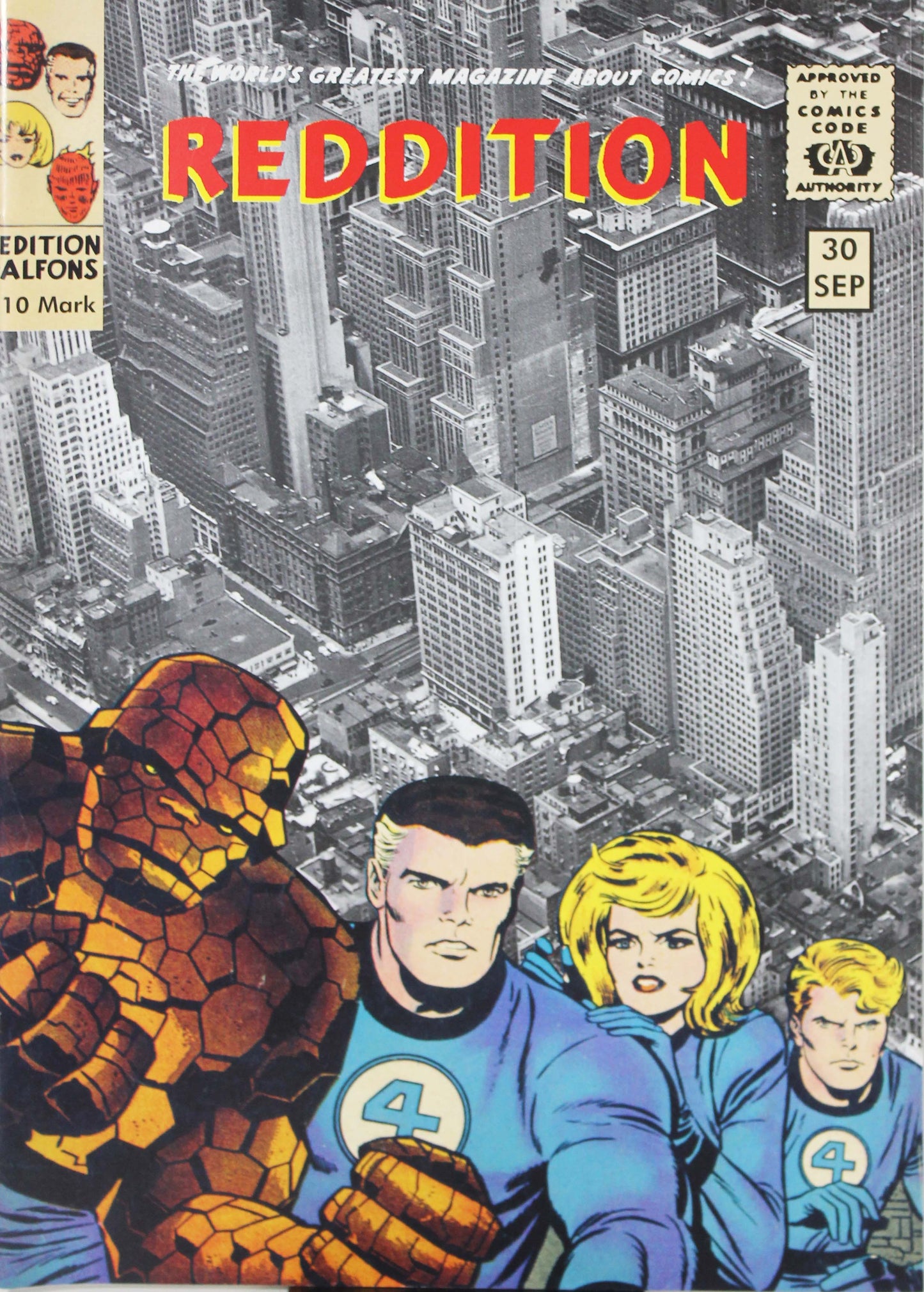 Reddition 30 - 2 Dossiers André Juillard und Superhelden