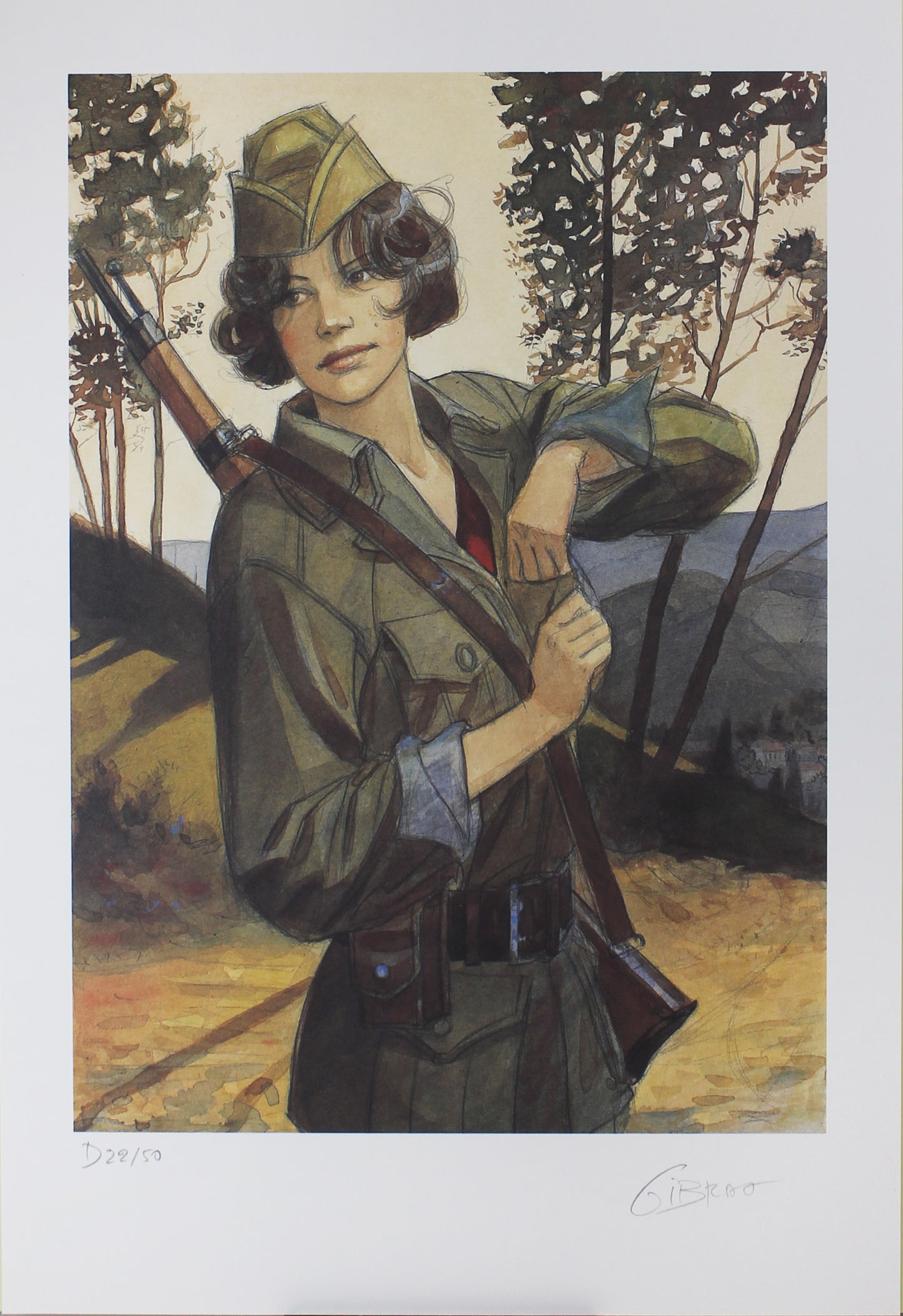 Gibrat: Le Vol du Corbeau 2 - Deluxe Edition mit signiertem Druck