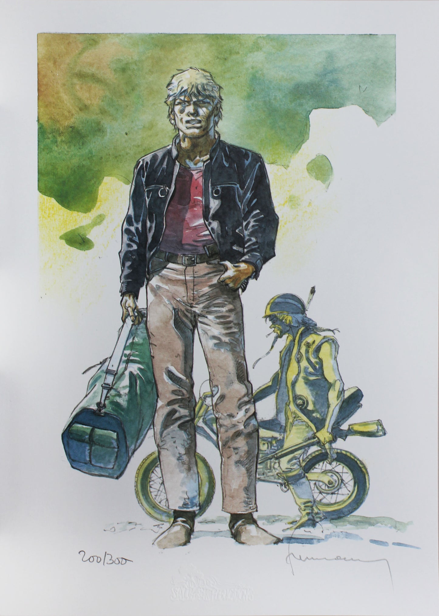 Hermann - Jeremiah Kunstdruck signiert und nummeriert