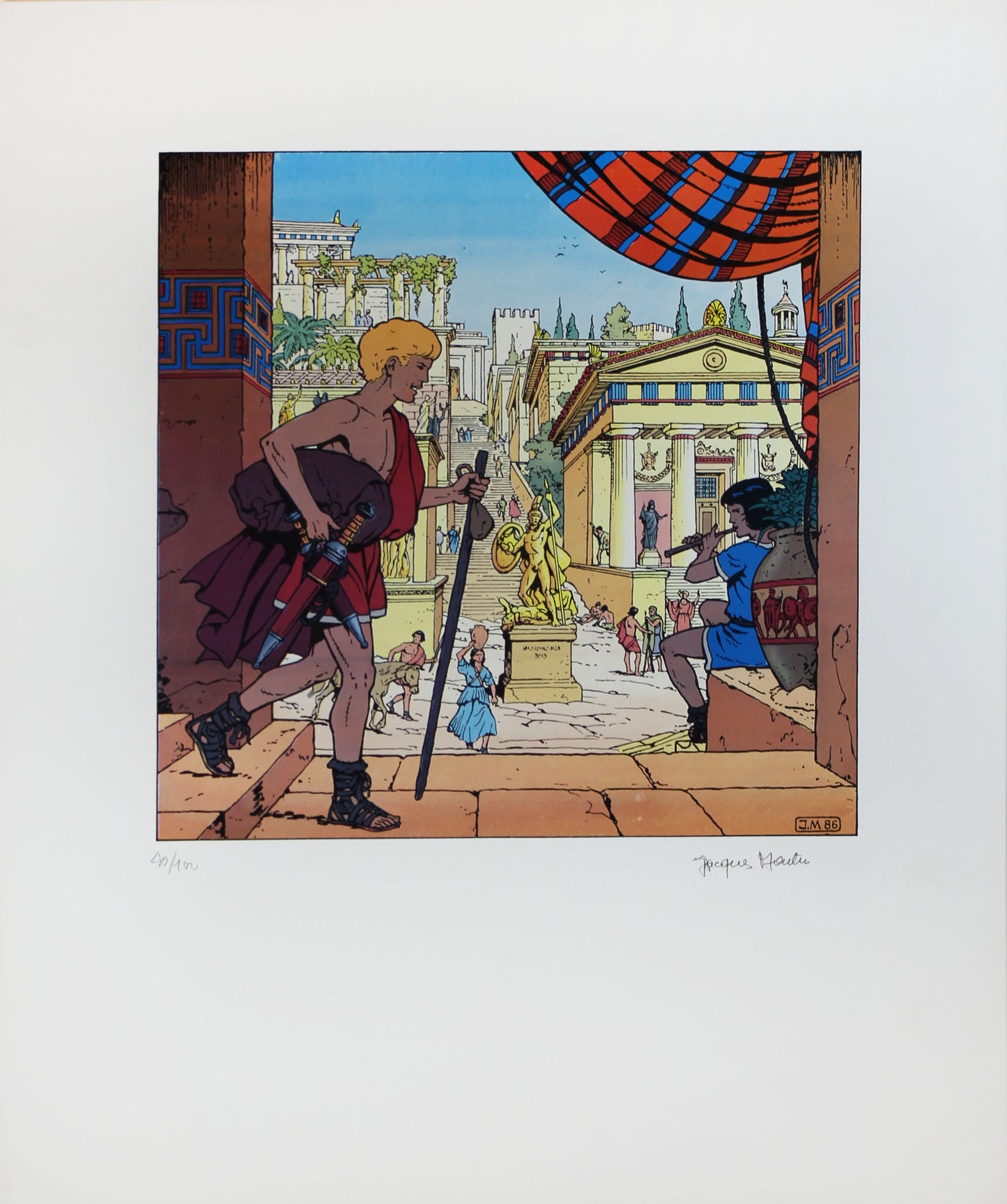 Jacques Martin - Alix Kunstdruck signiert und nummeriert