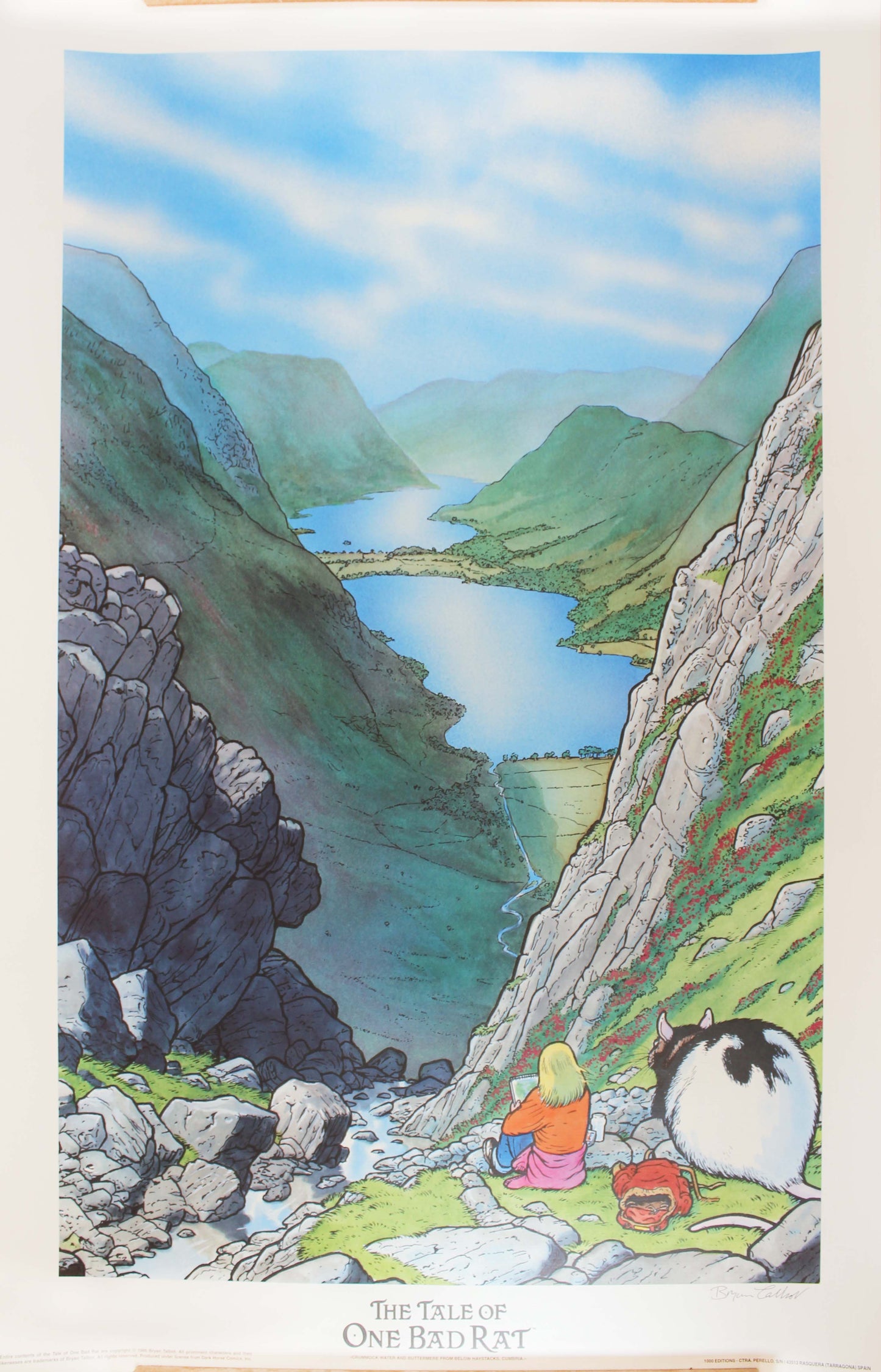 Bryan Talbot: The Tale of One Bad Rat Kunsdruck signiert