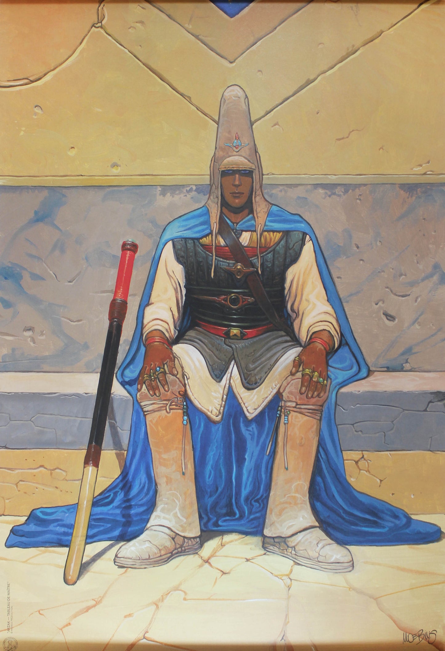 Moebius: Arzak Tableau de Maitre Kunstdruck