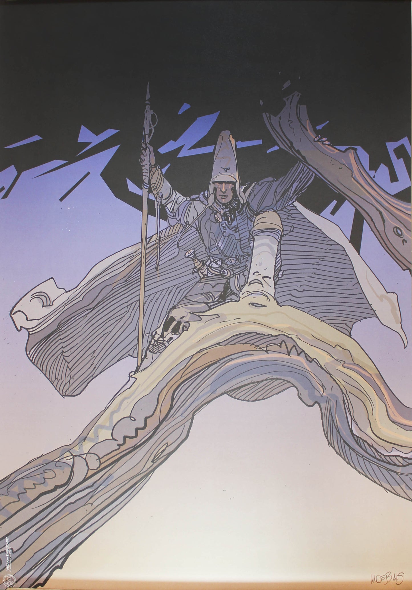 Moebius: Arzak Embuscader Kunstdruck