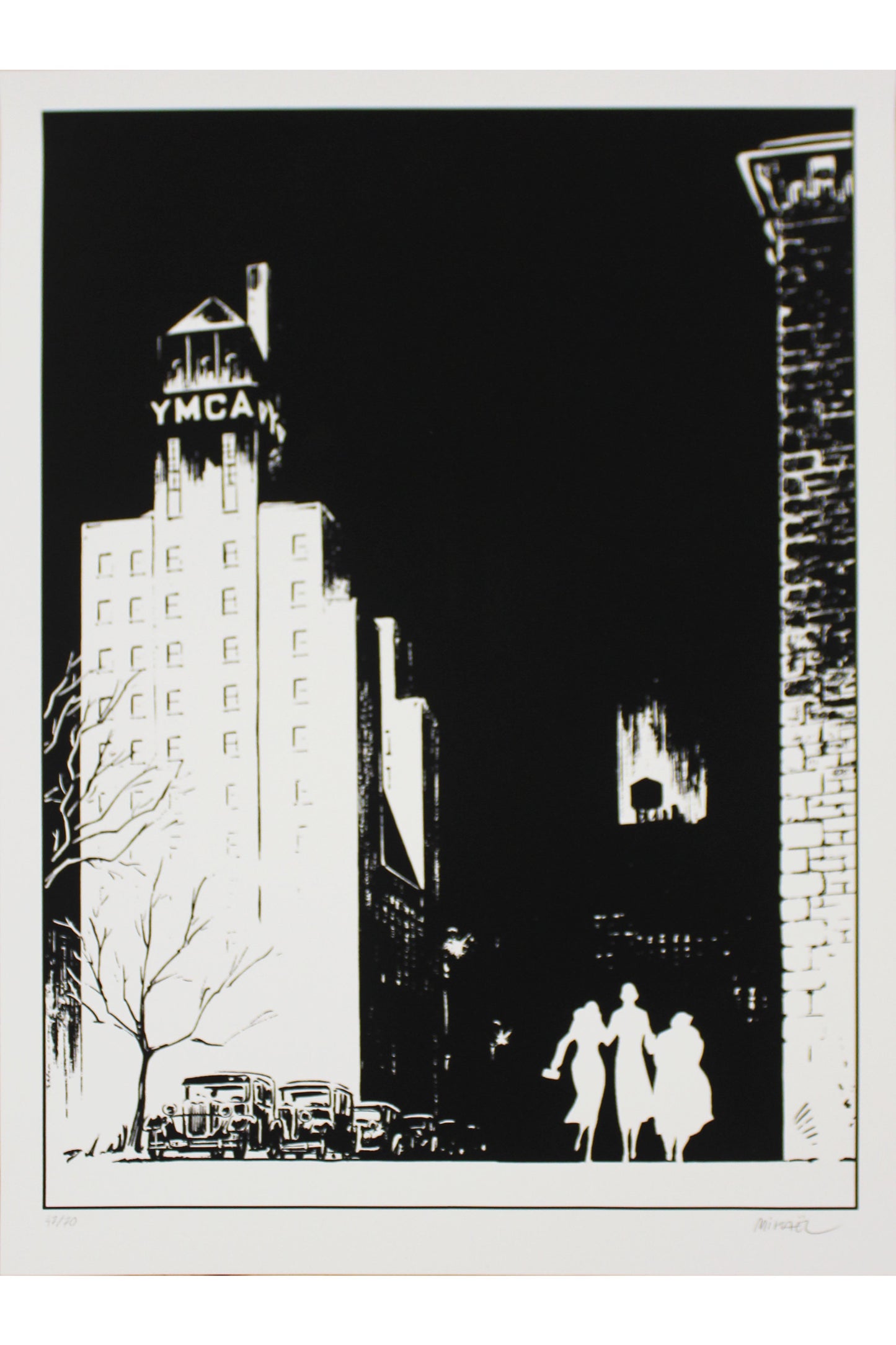 Mikael: Harlem YMCA Serigraphie