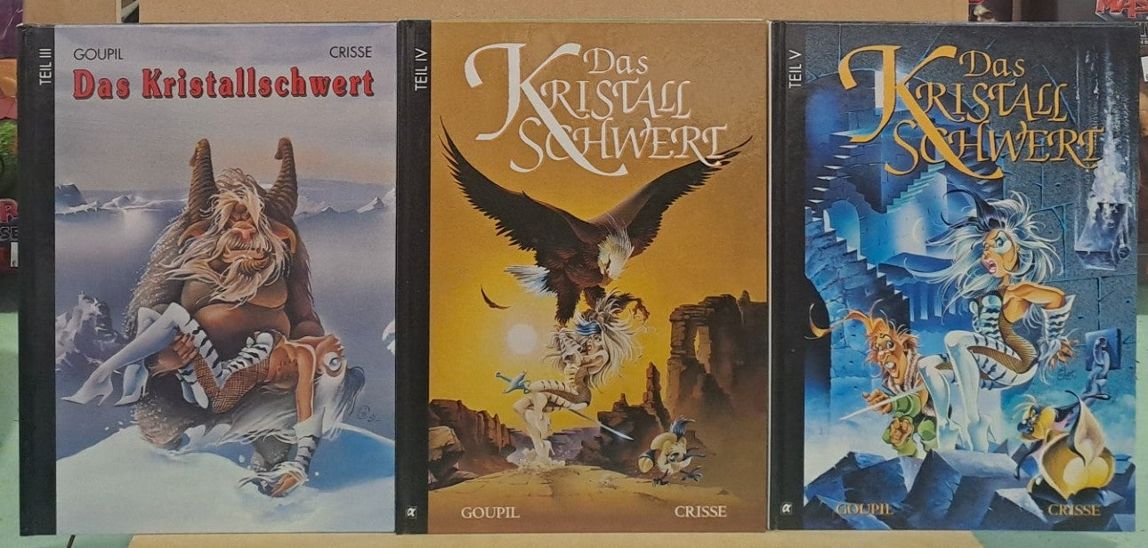 Das Kristallschwert 1-5 komplett