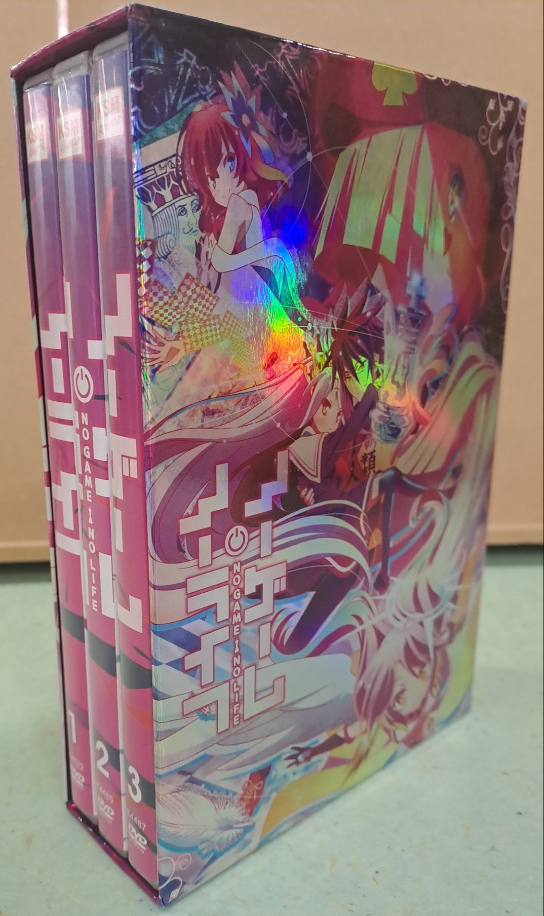 No Game No Life 1-3 komplett im Schuber DVD