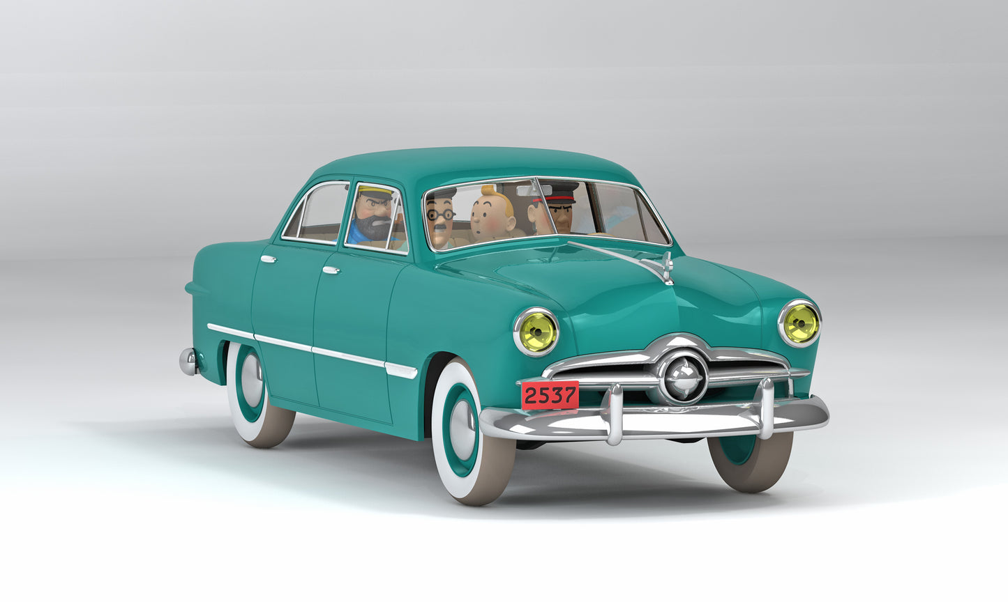 Tim & Struppi Fahrzeug #40: Ford Custom