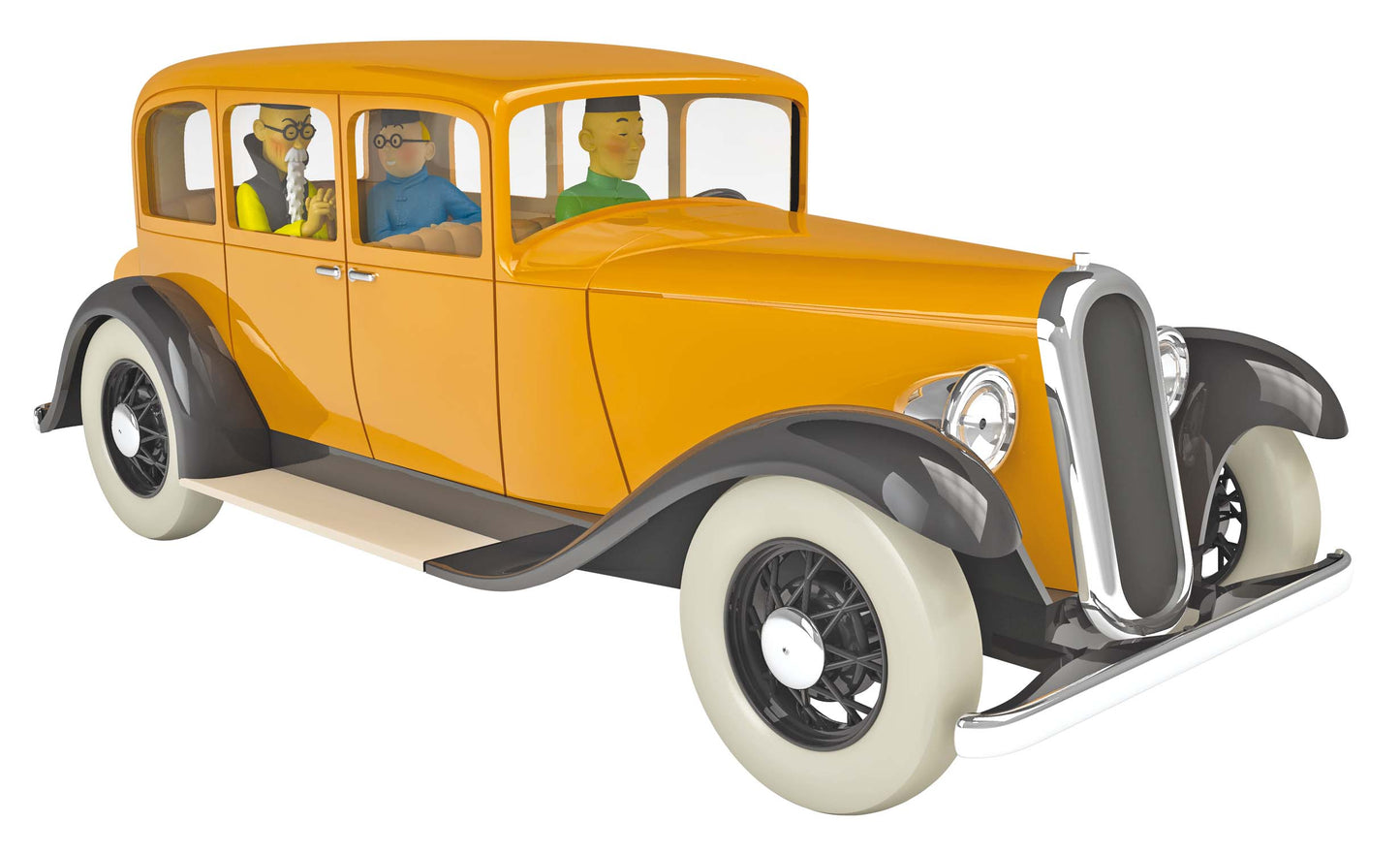 Tim & Struppi Fahrzeug #68: Wang Jen-Ghies Auto