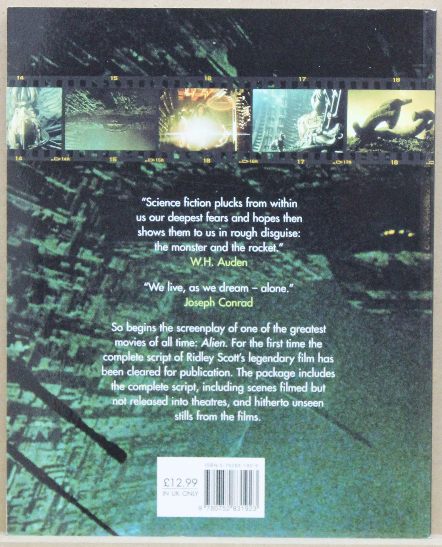 Alien - The Illustrated Screenplay