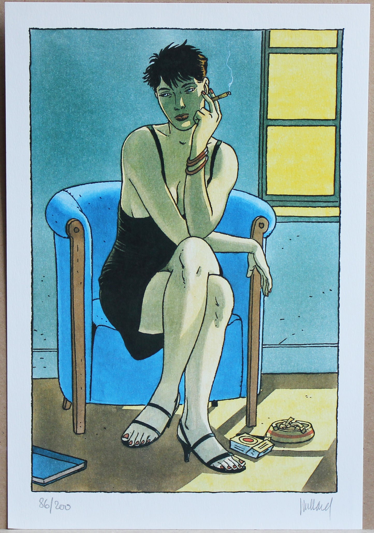 André Juillard: Das Blaue Tagebuch (VZA HC mit signiertem Druck)