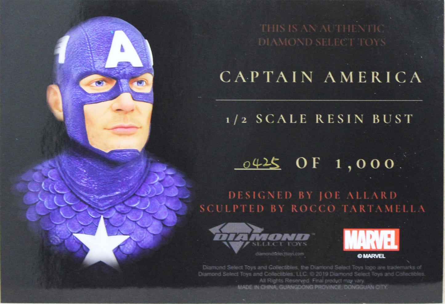 Marvel Legends Captain America 1/2 Scale Büste
