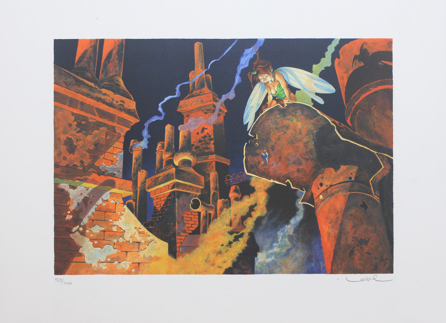 Loisel Siebdruck Le Toits d'Angouleme