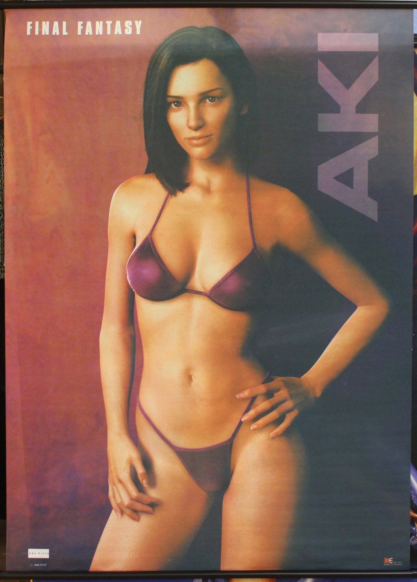 Final Fantasy the Movie Wallscroll Aki