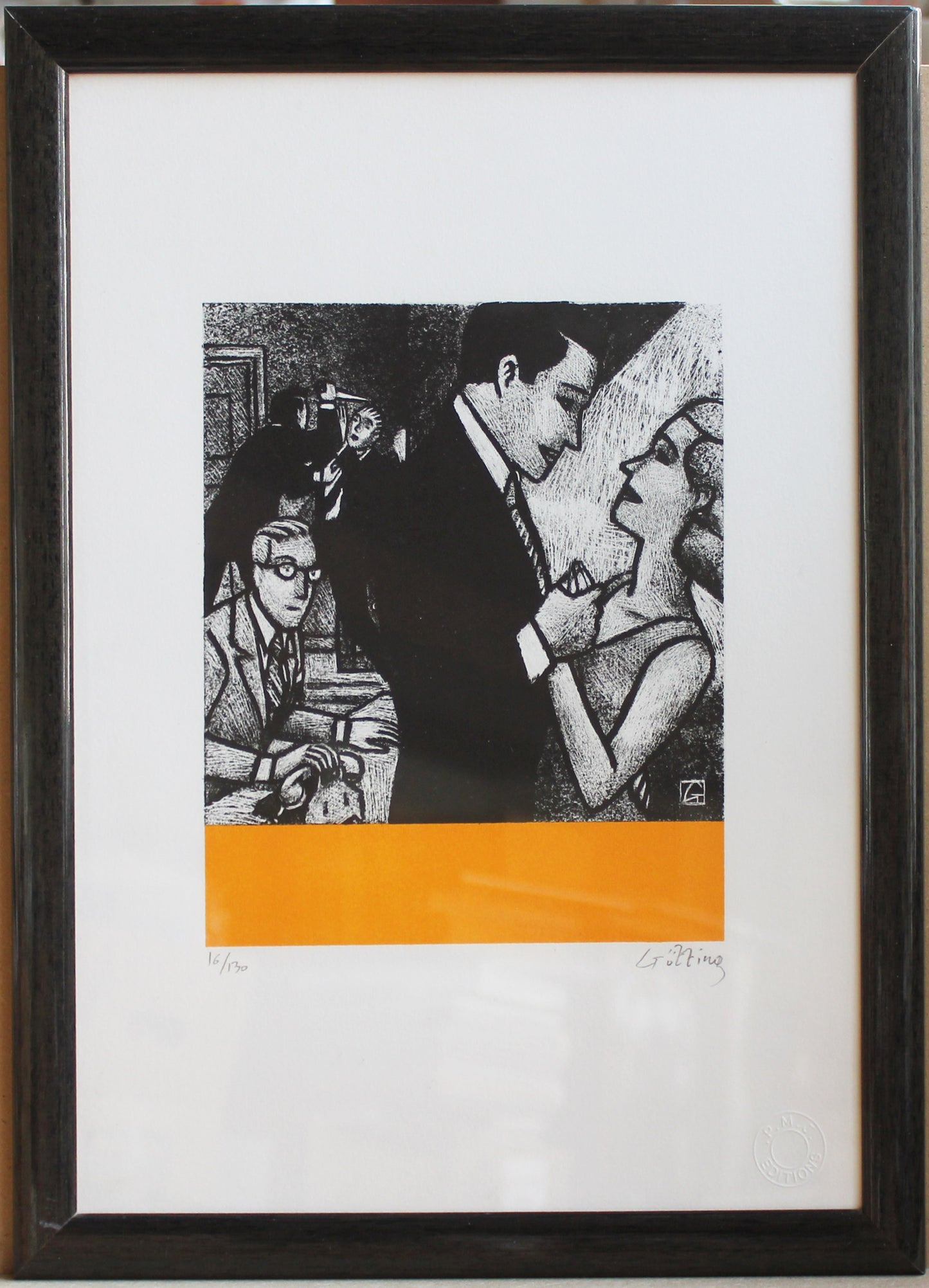 Soap Opera - Siebdruck von Götting