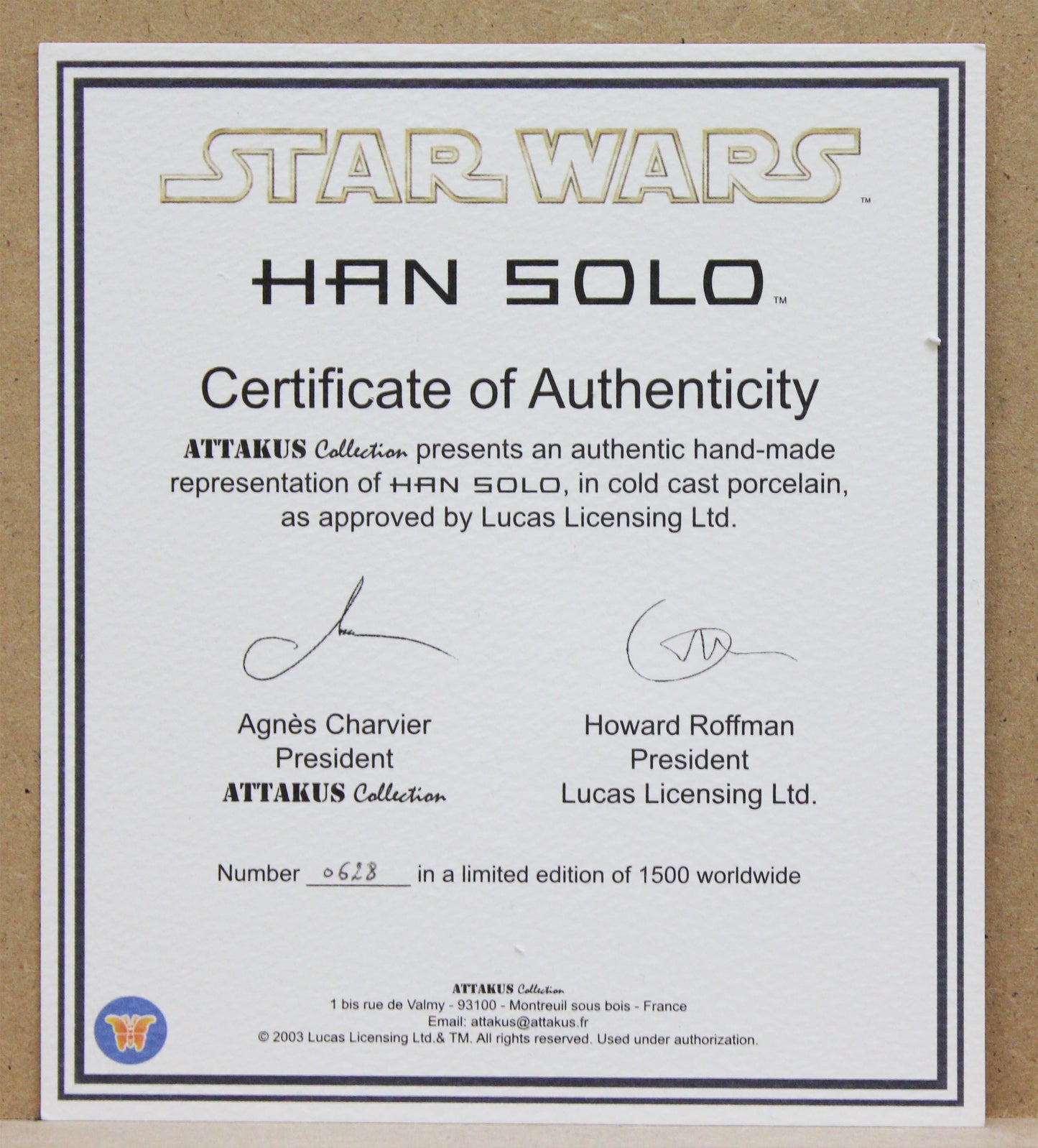 Star Wars Classic Collection Han Solo