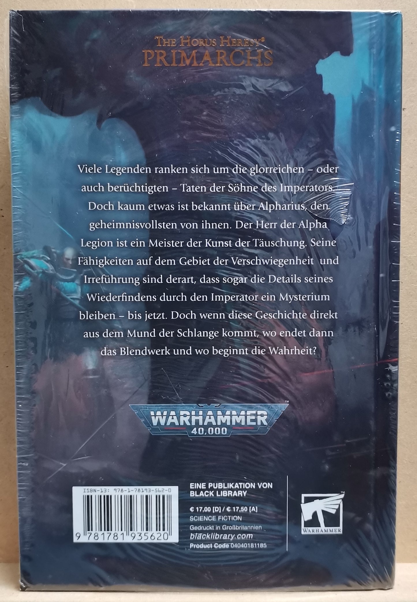 Warhammer 40K - The Horus Heresy Primarchs: Alpharius