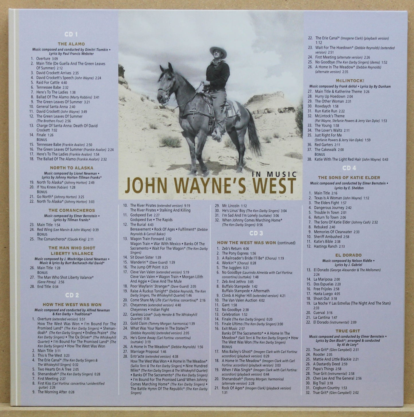John Wayne's West in Music and Poster Art