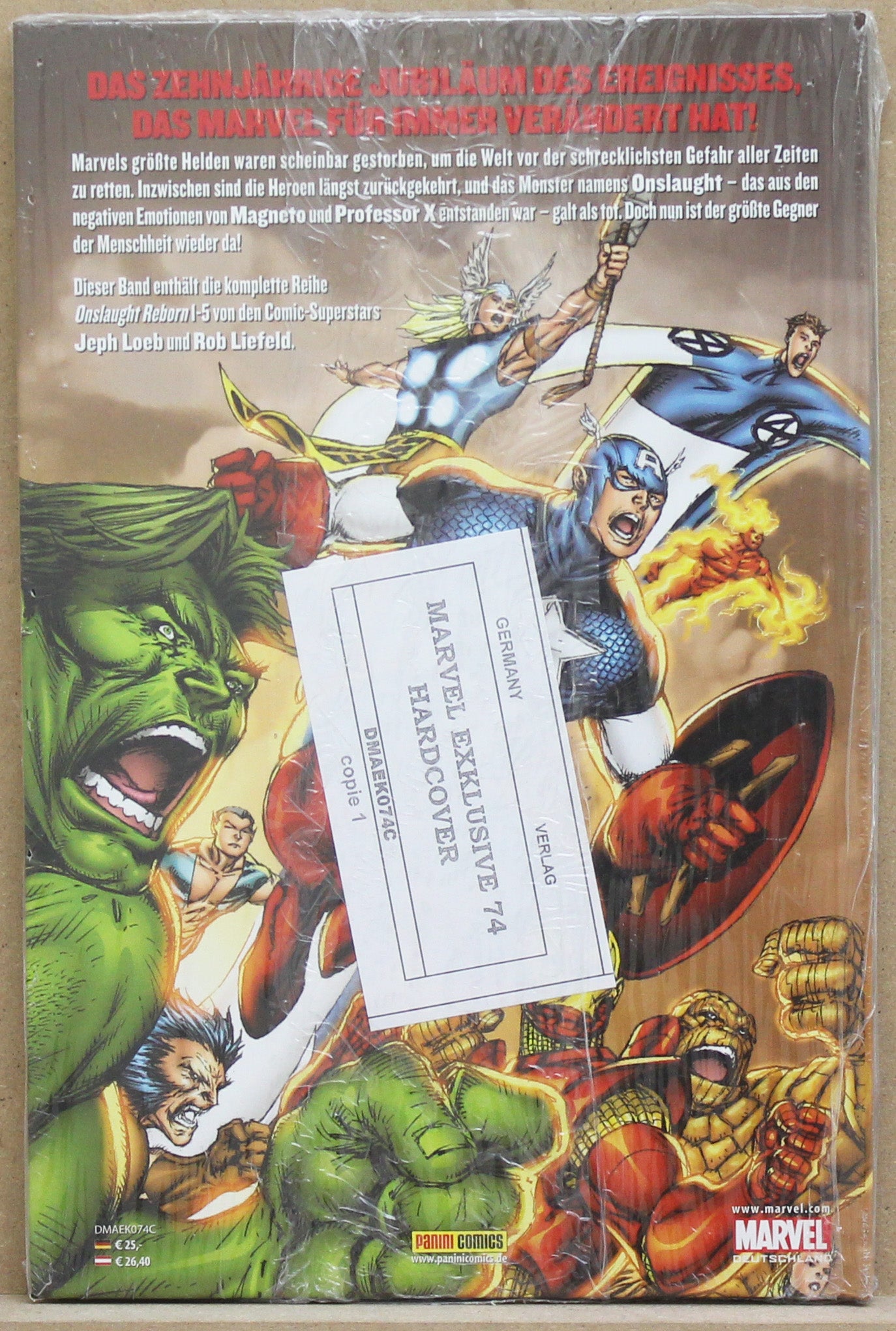 Die Wiedergeburt von Onslaught - Marvel Exklusiv HC 74