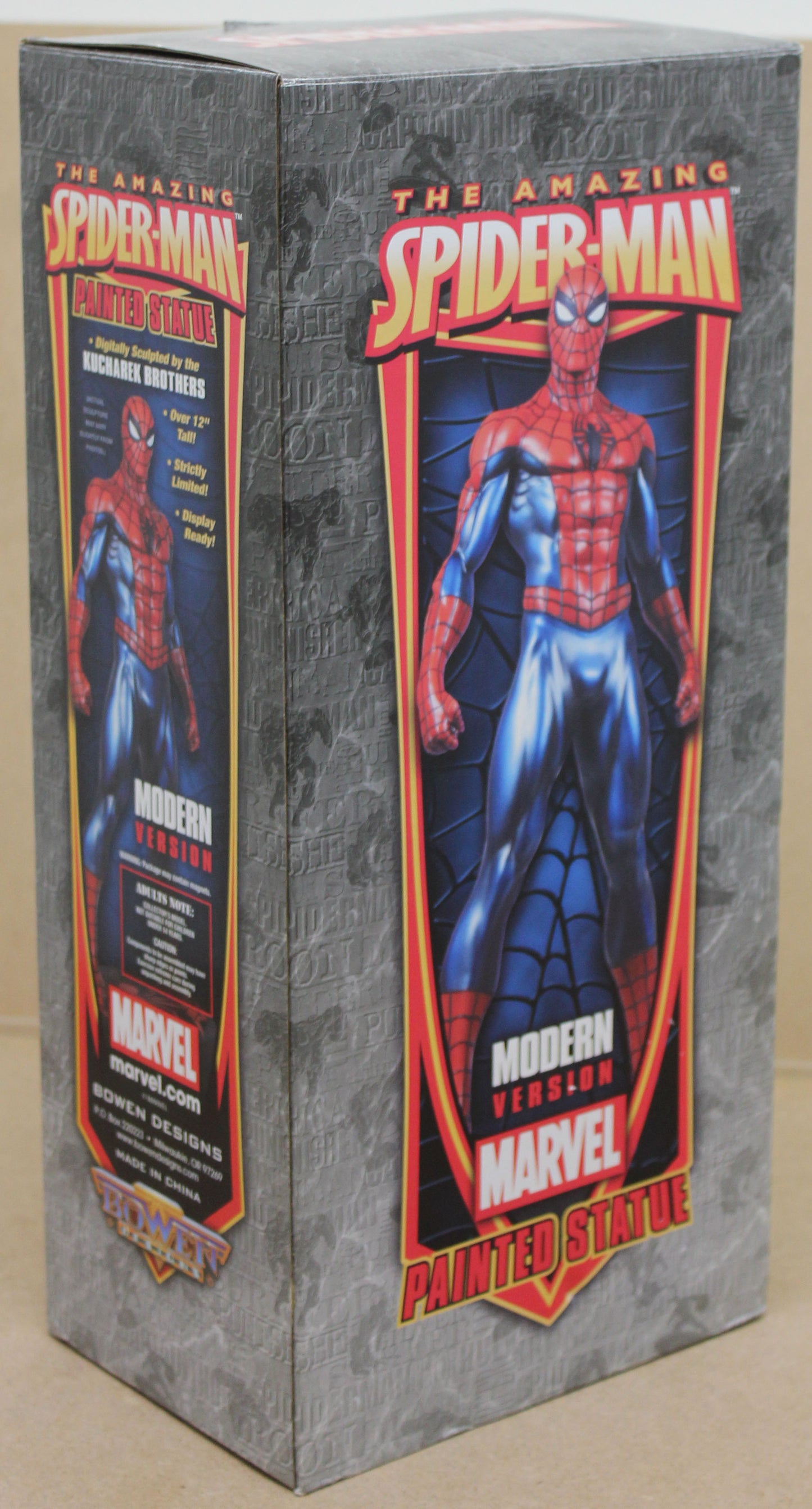 The Amazing Spider Man Statue by Randy Bowen Modern Version