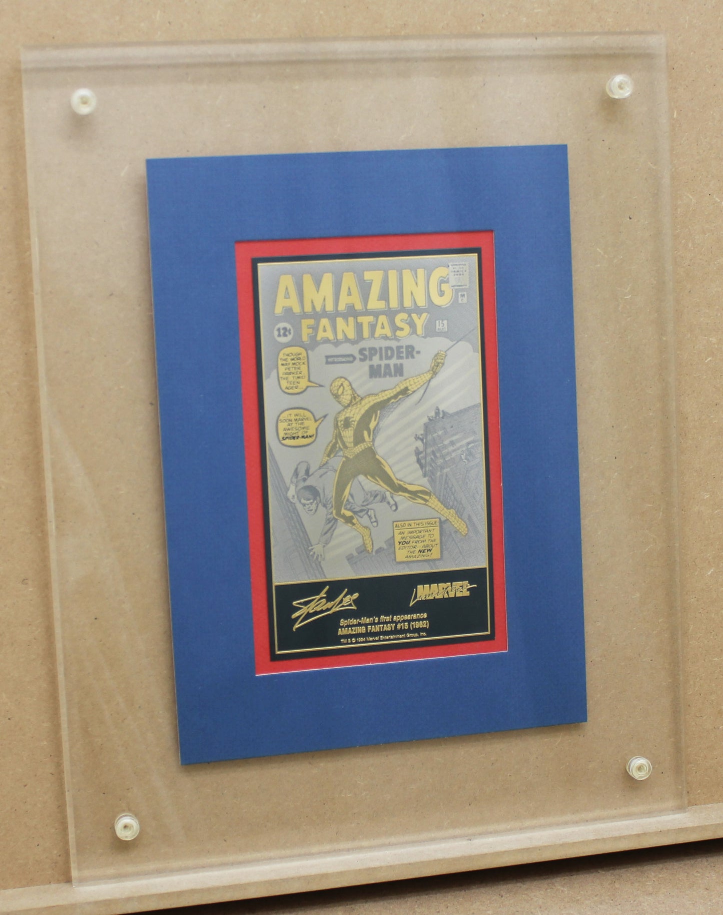 Amazing Fantasy #15 Cover Abbildung