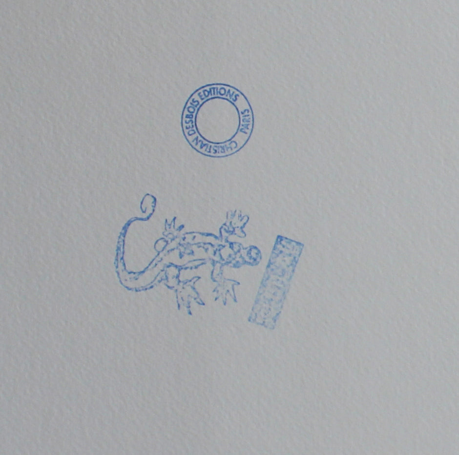 Enki Bilal - "32 Décembre" (2002) Siebdruck