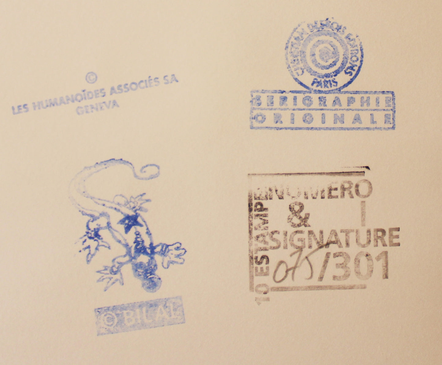 Enki Bilal - Leila (2018) Serigraphie