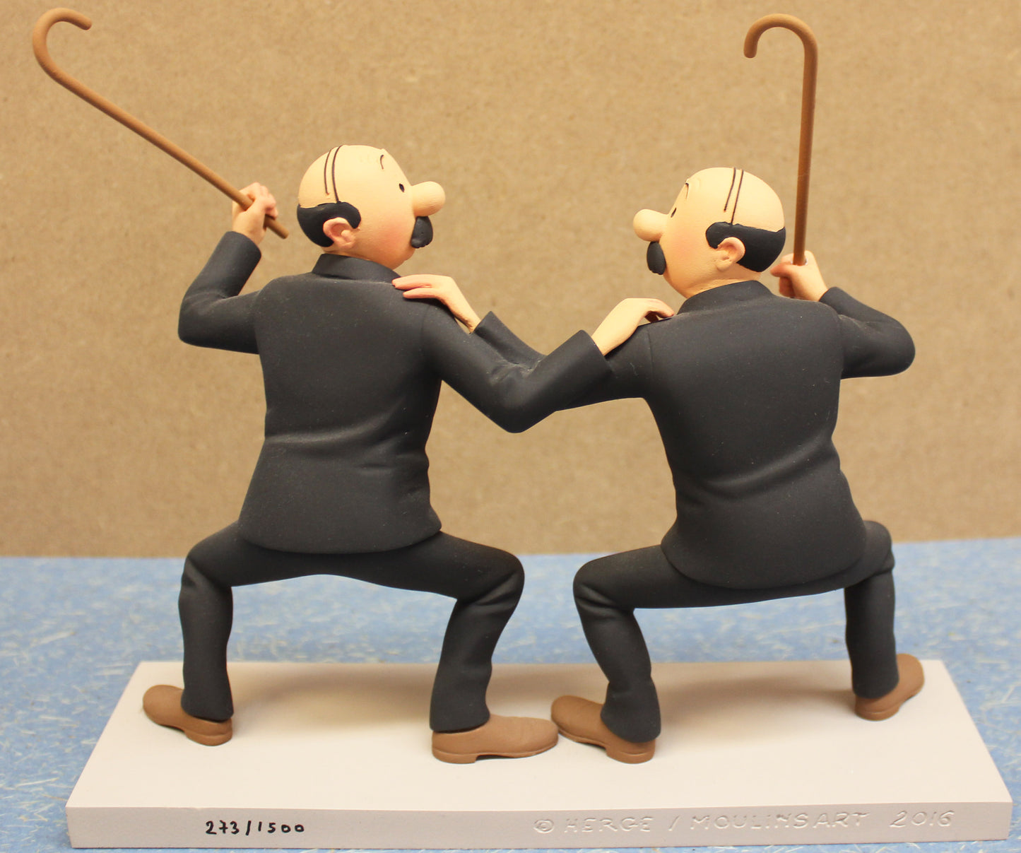 Tim und Struppi Statue Schulze und Schulze