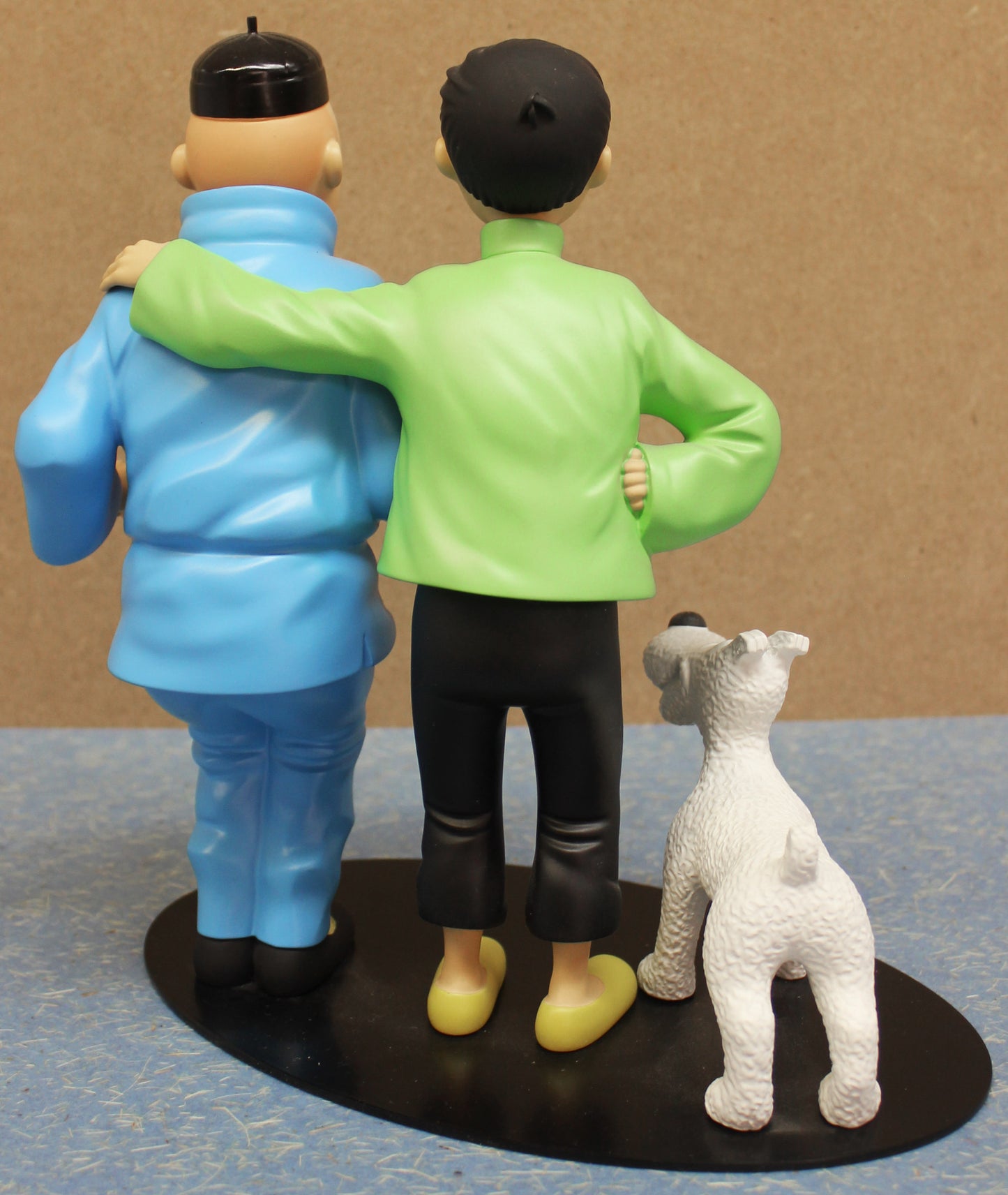 Tim und Struppi Statue Freundschaft (Tim & Chang)