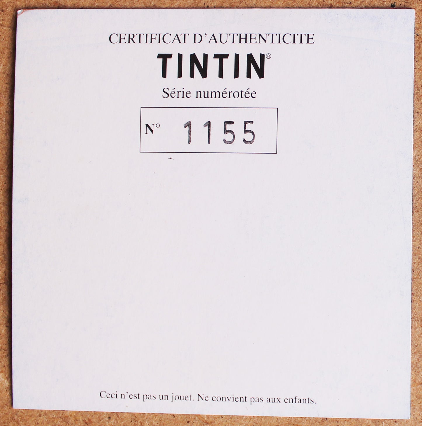 Tintin - Statuette Moulinsart La Castafiore Valise