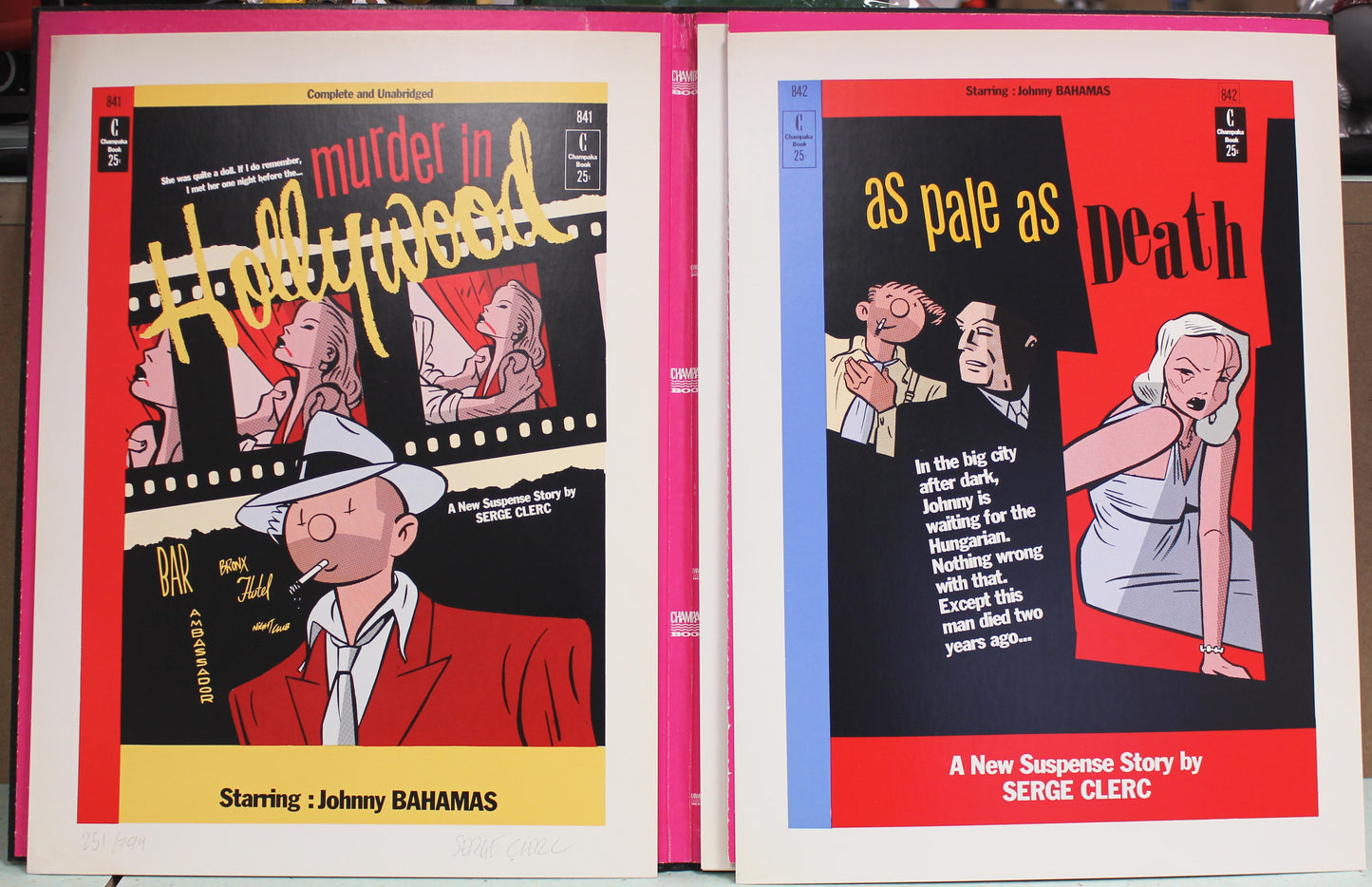 Serge Clerc: Portfolio featuring Johnny Bahamas