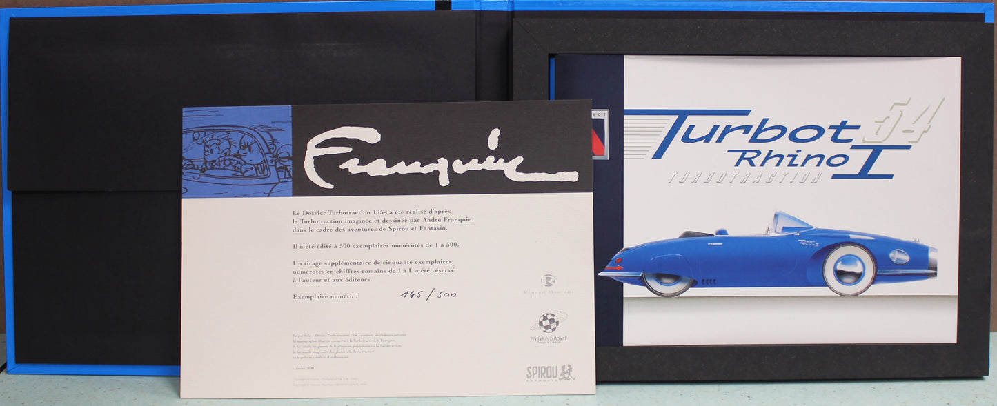 Spirou et Fantasio:Le dossier Turbotraction 1954 (HC)