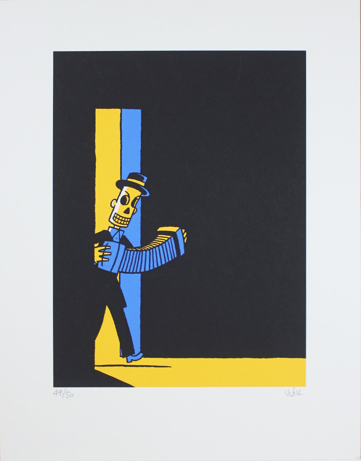 Tango de la Mort - Siebdruck von Ulf K.