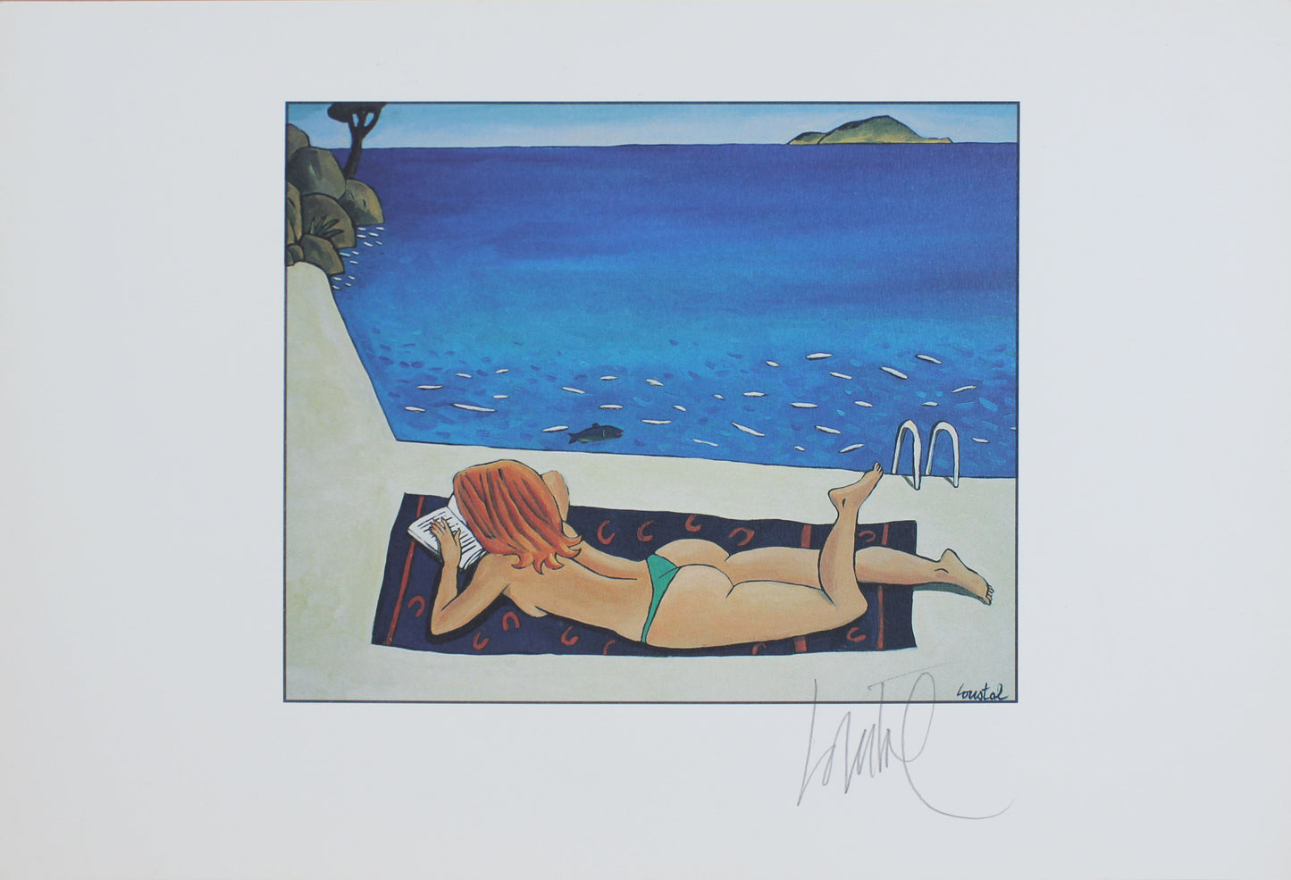 Sapristi 33 - Ex-Libris von Jacques Loustal