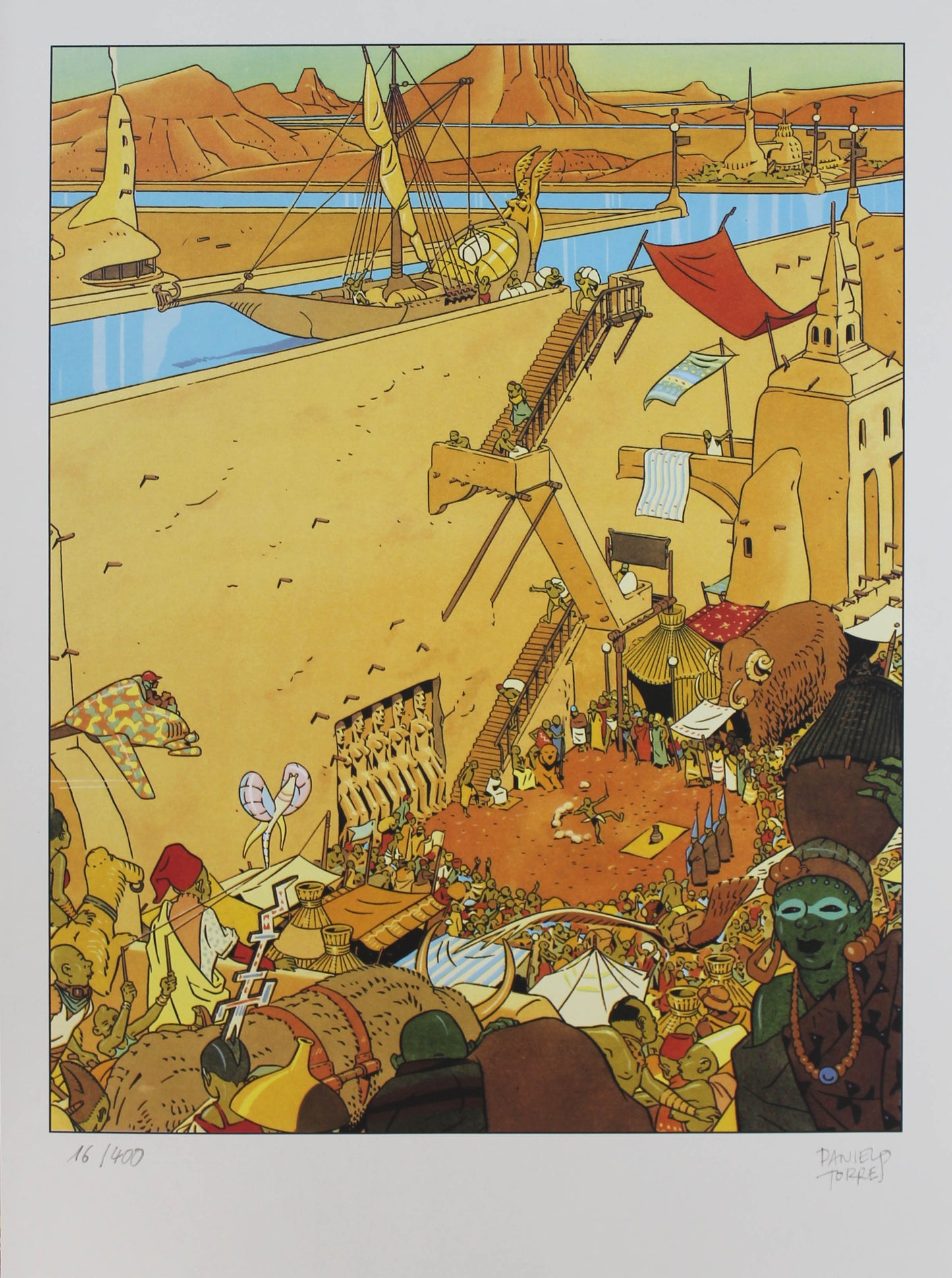 Daniel Torres: Rocco Vargas VZA mit signiertem Druck