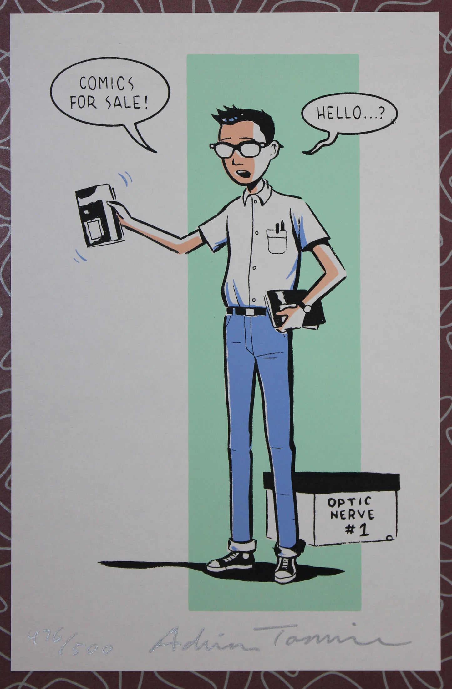 Adrian Tomine: 32 Stories VZA signiert