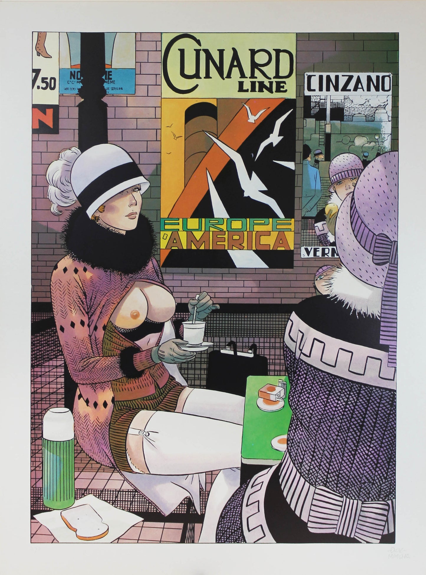 Dick Matena: Das Leben am Bahnhof Portfolio