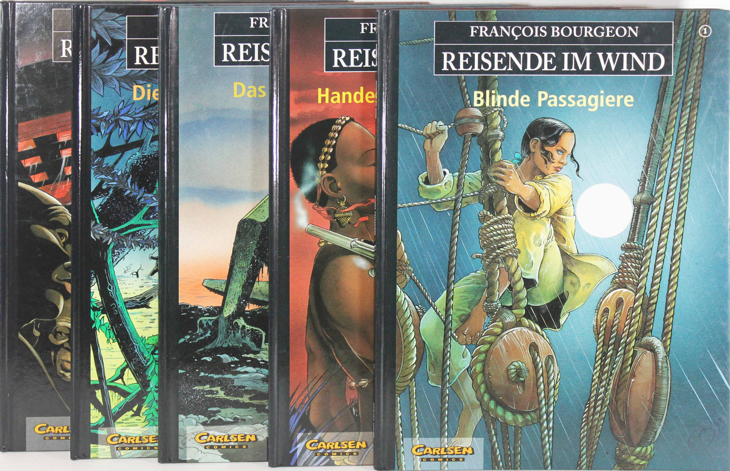 Reisende im Wind 1-5 Carlsen Hardcover komplett