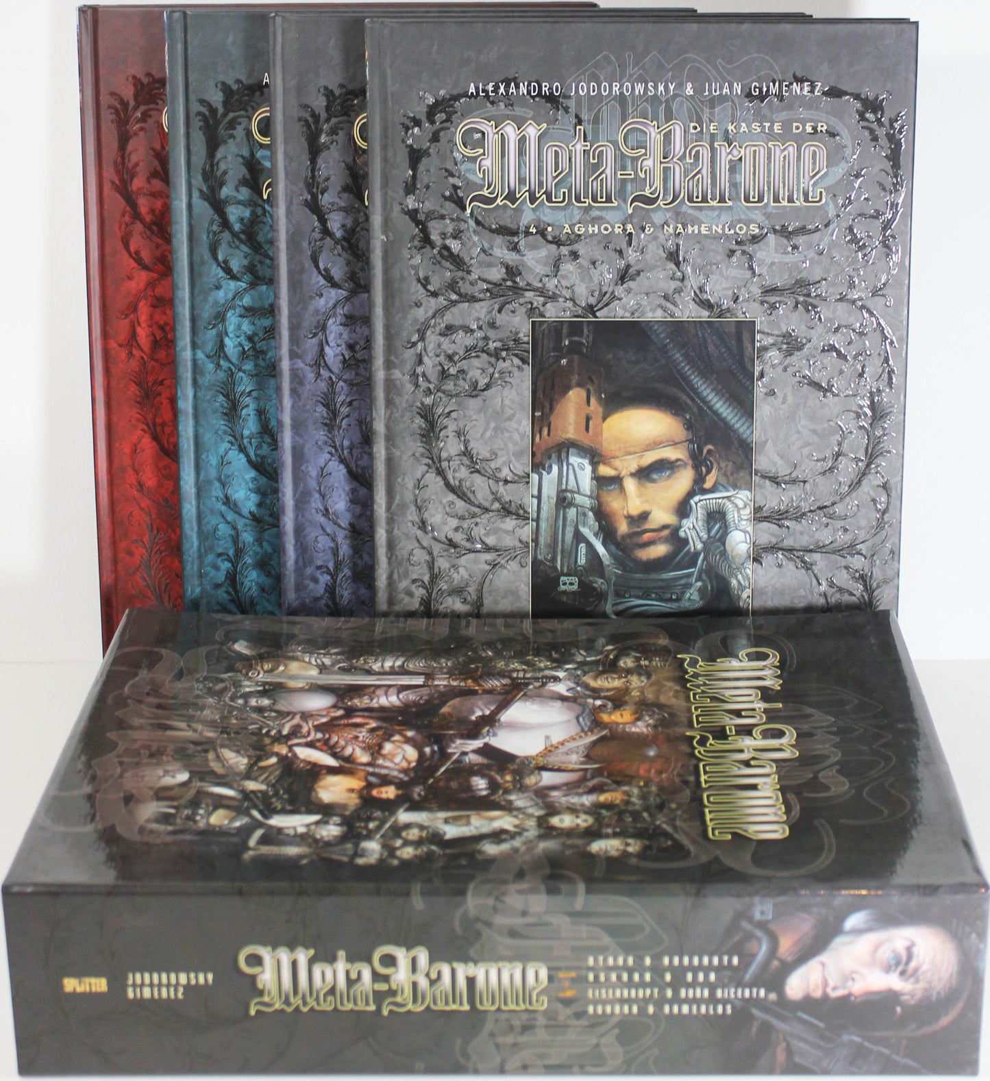 Die Kaste der Meta-Barone 1-4 komplett im Schuber