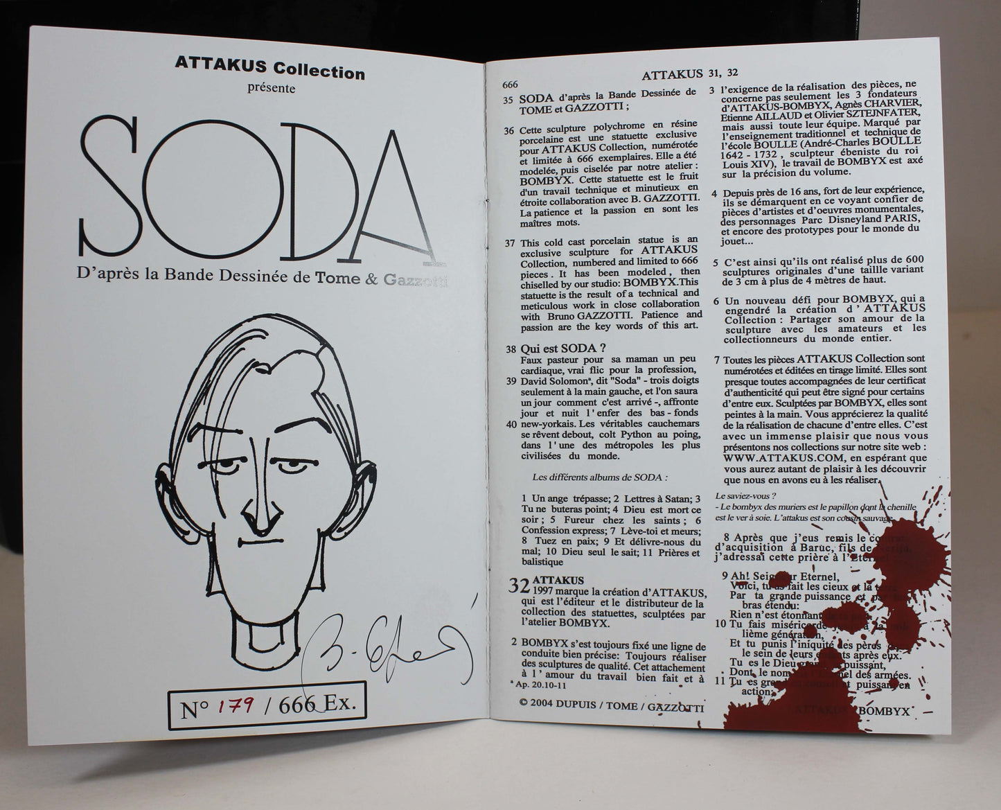 Gazzotti & Tome: Soda Figur Attakus