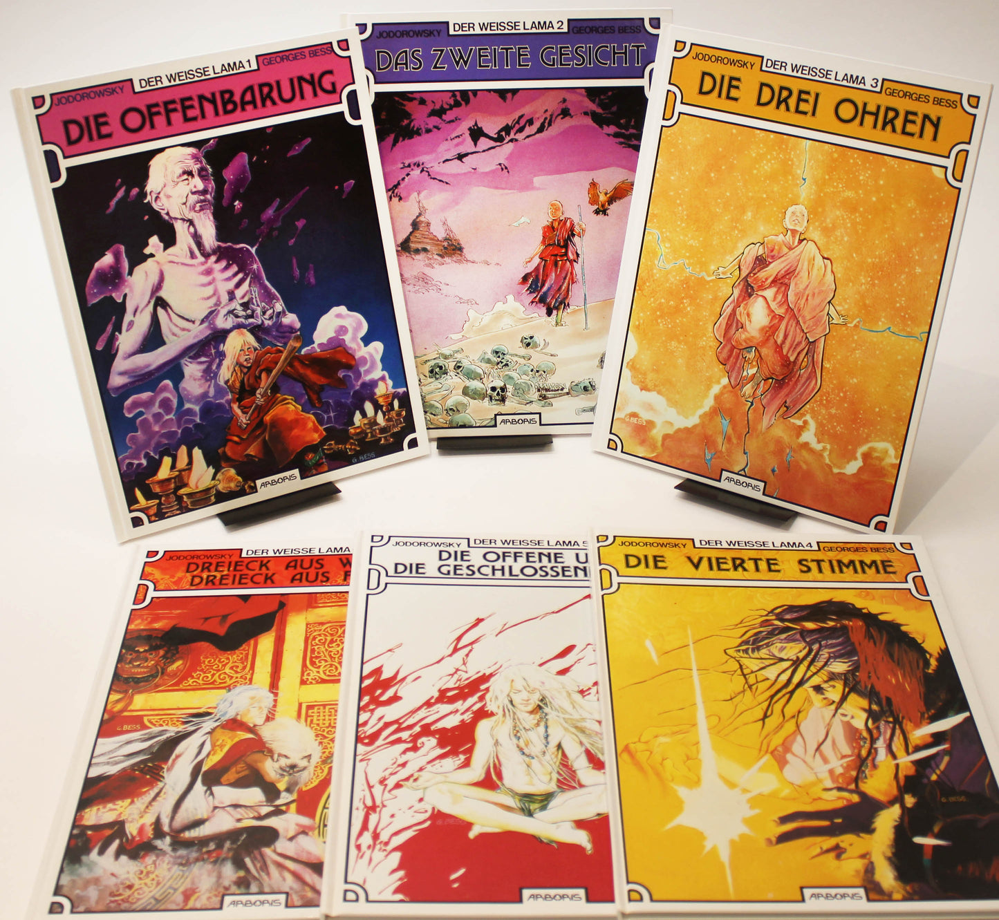 Der weisse Lama 1-8 komplett von Jodorowsky und Bess