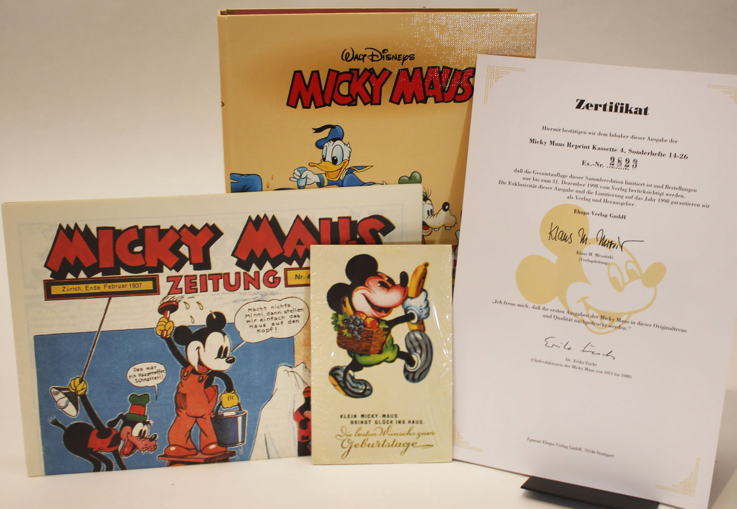 Micky Maus Reprintkassette - Sonderhefte 2