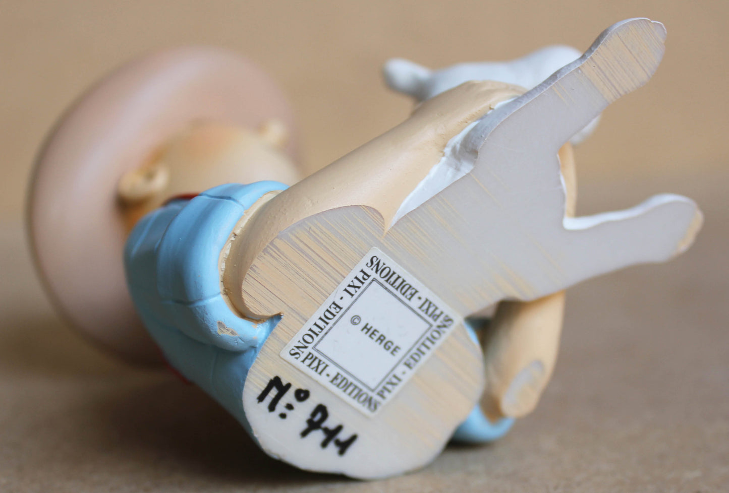 Büste: Tim als Cowboy mit Struppi