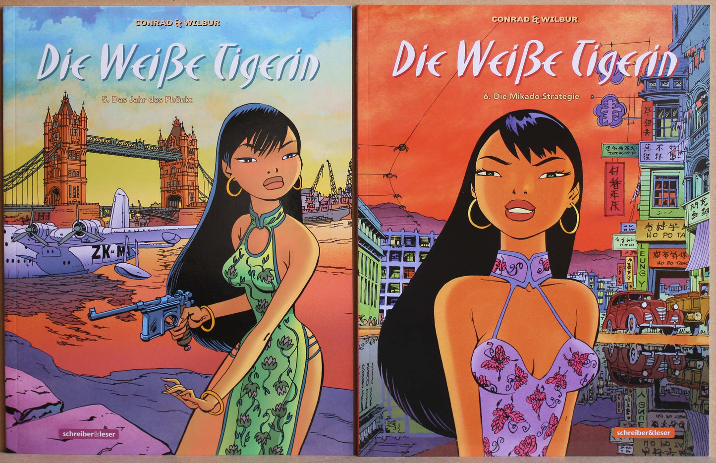 Die weiße Tigerin 1-7 (komplett)