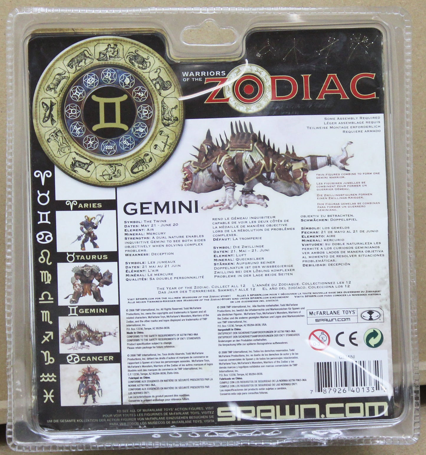 Warriors of the Zodiac - Gemini